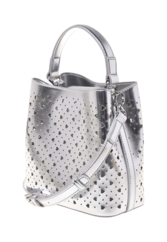 LOVE MOSCHINO Borsa A Mano Donna Argento JC4294PP0OKK1902-PE26