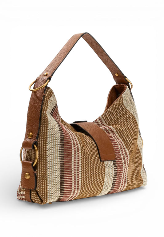 GUESS Borsa A Mano Donna Marrone Beige HWAB9308180-PE26-CGM