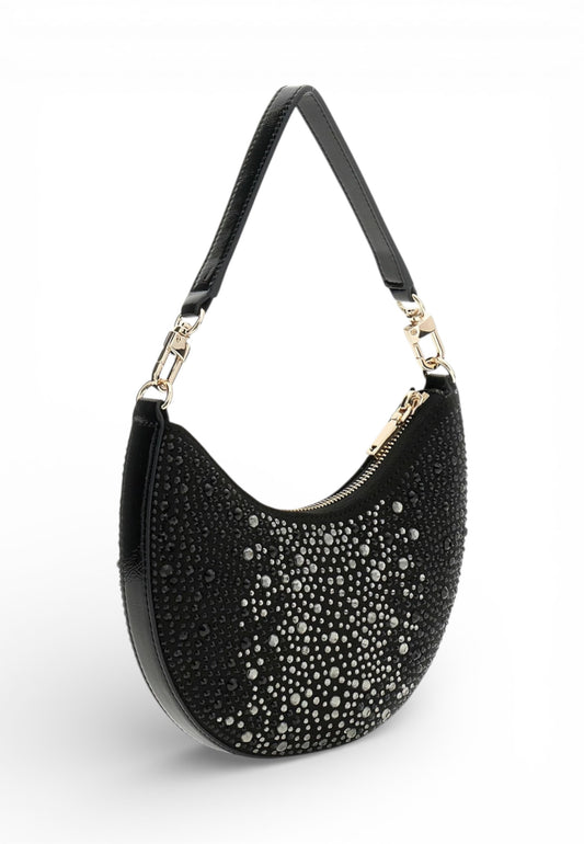 GUESS Borsa A Spalla Donna Nero Strass HWEG9931720-PE26-BLA