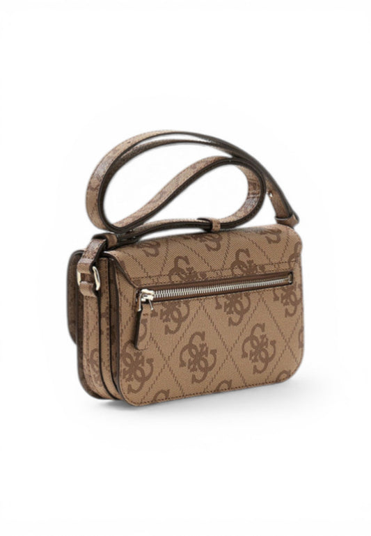 GUESS Borsa Tracolla Donna Beige Marrone HWOS9924210-PE26-LTL