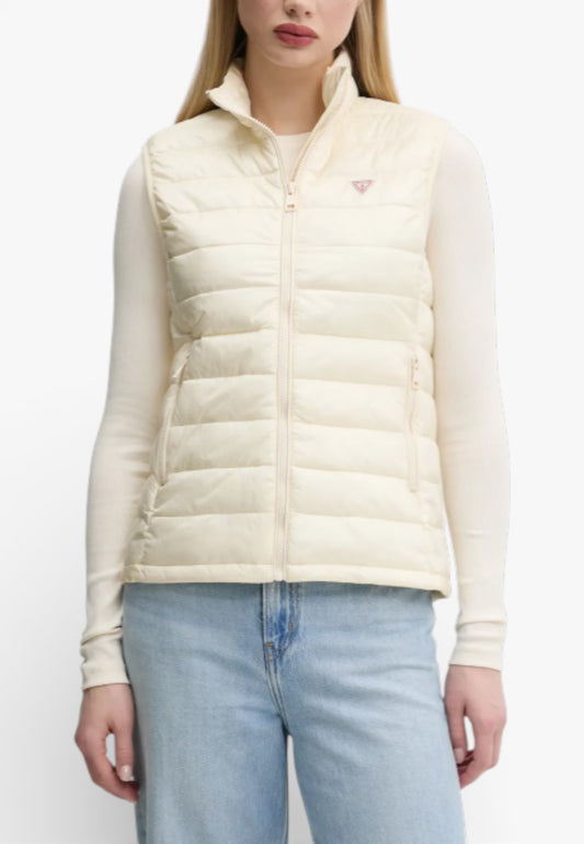 GUESS Giacca Smanicato 100 gr Donna Bianco W5RN55WHAB2-PE26-G053