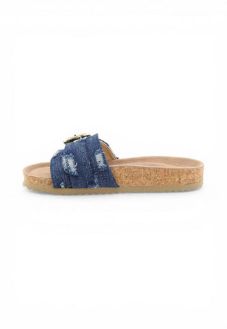 COLORS OF CALIFORNIA Ciabatte Donna Blu Denim HC.BIO503-PE26-DEN