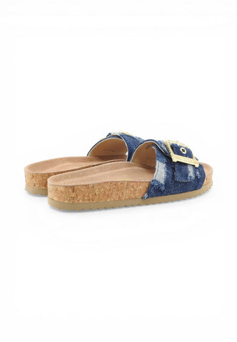 COLORS OF CALIFORNIA Ciabatte Donna Blu Denim HC.BIO503-PE26-DEN