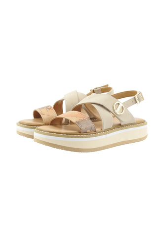 ALVIERO MARTINI Sandali Donna Beige Marrone 24611920-PE26-A588