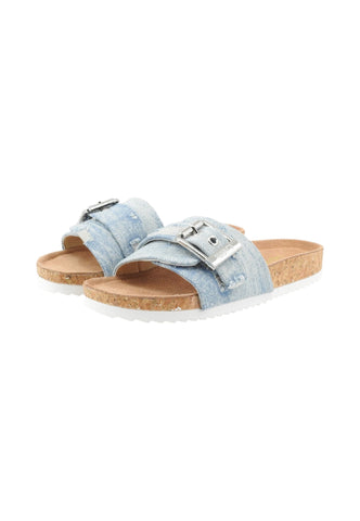 COLORS OF CALIFORNIA Ciabatte Donna Azzurro HC.BIO503-PE26-WHI