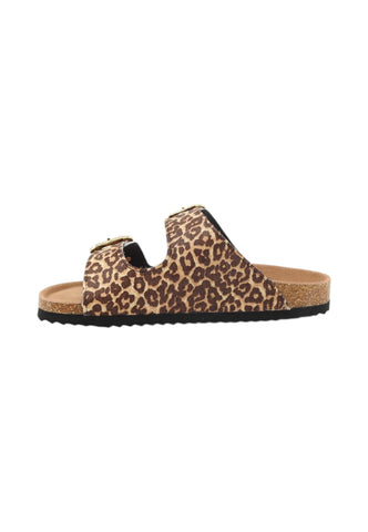 COLORS OF CALIFORNIA Ciabatte Donna Beige Marrone Animalier HC.BIO502-PE26-LEO