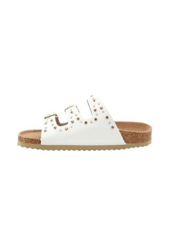 COLORS OF CALIFORNIA Ciabatte Donna Bianco Borchie HC.BIO601-PE26-WHI