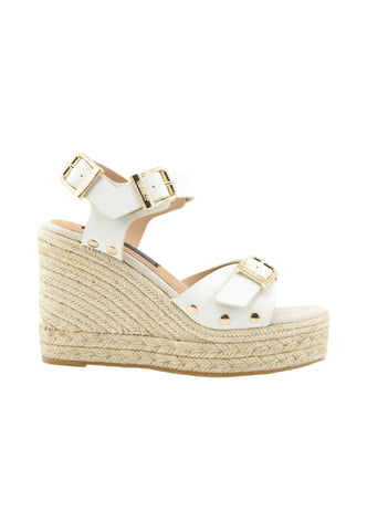 COLORS OF CALIFORNIA Sandali Zeppa Donna Bianco HC.CAPRI15-PE26-WHI