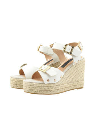 COLORS OF CALIFORNIA Sandali Zeppa Donna Bianco HC.CAPRI15-PE26-WHI