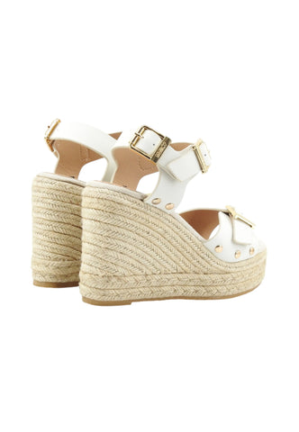 COLORS OF CALIFORNIA Sandali Zeppa Donna Bianco HC.CAPRI15-PE26-WHI