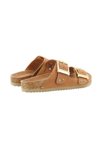 COLORS OF CALIFORNIA Ciabatte Donna Marrone Borchie HC.BIO501-PE26-NAT