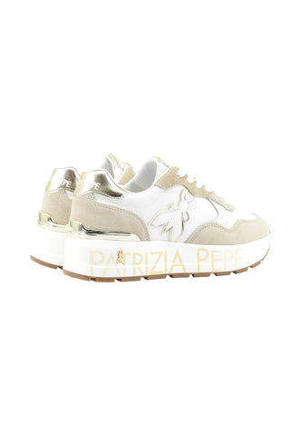 ATRIZIA PEPE Sneakers Donna Bianco Beige PJ369.02-PE26
