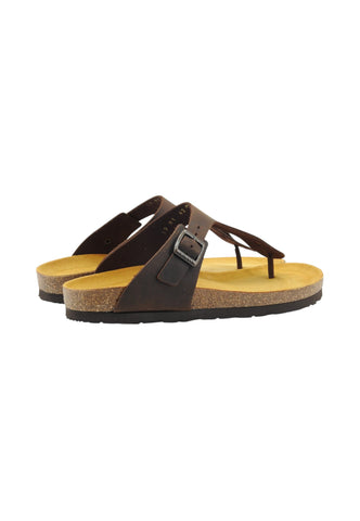 FRAU Ciabatte Infradito Uomo Marrone 19R1-PE26-T.MO