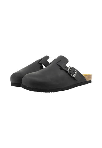 FRAU Ciabatte Boston Uomo Nero 19R9-PE26-NERO