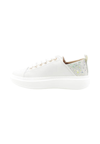 ALEXANDER SMITH Sneakers Donna Bianco Strass ASBDWYW-0506-WIA-PE26