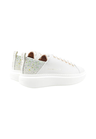 ALEXANDER SMITH Sneakers Donna Bianco Strass ASBDWYW-0506-WIA-PE26