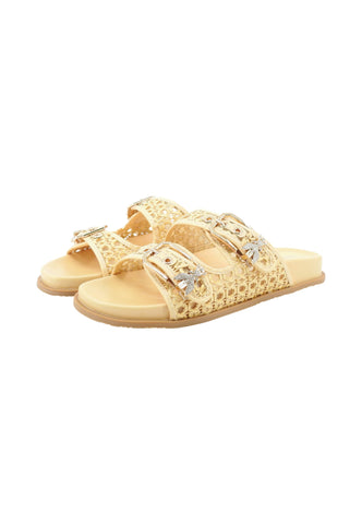 PATRIZIA PEPE Ciabatte Donna Beige PJ384.02-PE26