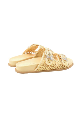 PATRIZIA PEPE Ciabatte Donna Beige PJ384.02-PE26