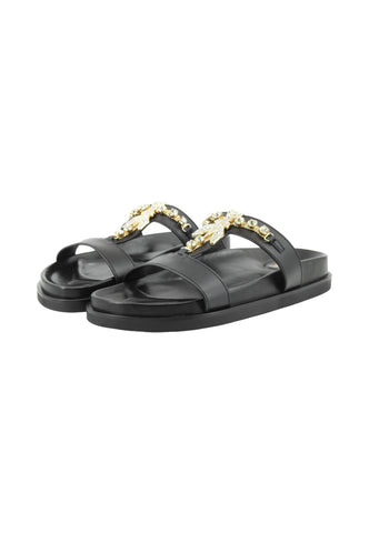 PATRIZIA PEPE Ciabatte Donna Nero PJ409.31-PE26