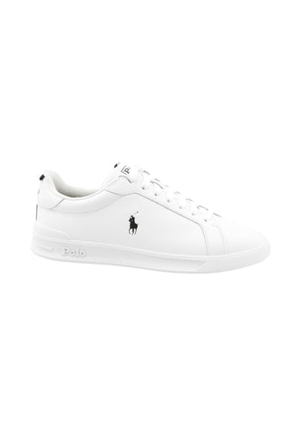 POLO RALPH LAUREN Sneakers Uomo Bianco Nero 809860883006-PE26