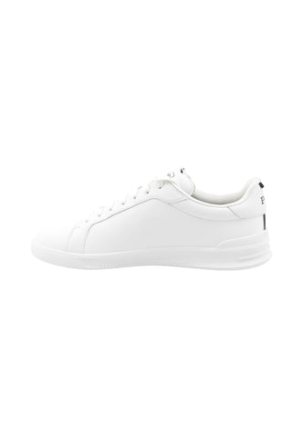 POLO RALPH LAUREN Sneakers Uomo Bianco Nero 809860883006-PE26