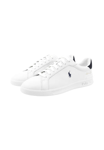 POLO RALPH LAUREN Sneakers Uomo Bianco Blu 809P10044002-PE26