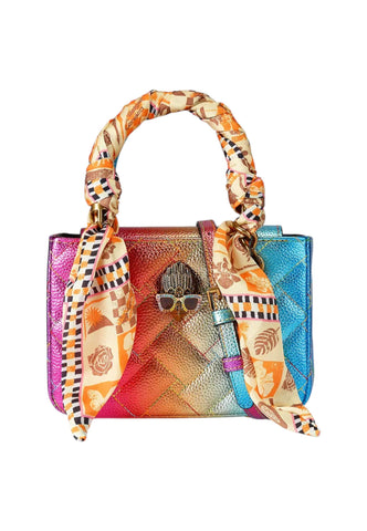 KURT GEIGER Borsa A Mano Donna Rosa Azzurro Multicolore 4376999119-PE26