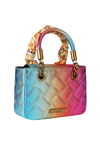 KURT GEIGER Borsa A Mano Donna Rosa Azzurro Multicolore 4376999119-PE26
