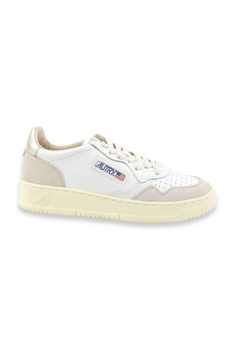 AUTRY Sneakers Donna Bianco Grigio Oro AULWLS75-PE26