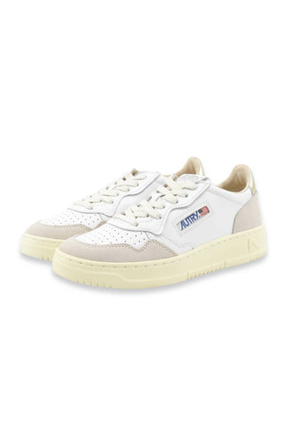 AUTRY Sneakers Donna Bianco Grigio Oro AULWLS75-PE26