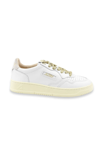 AUTRY Sneakers Donna Bianco Oro AULWSW01-PE26