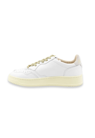 AUTRY Sneakers Donna Bianco Oro AULWSW01-PE26