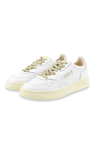 AUTRY Sneakers Donna Bianco Oro AULWSW01-PE26