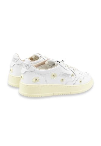 AUTRY Sneakers Donna Bianco Strass AULWWE01-PE26