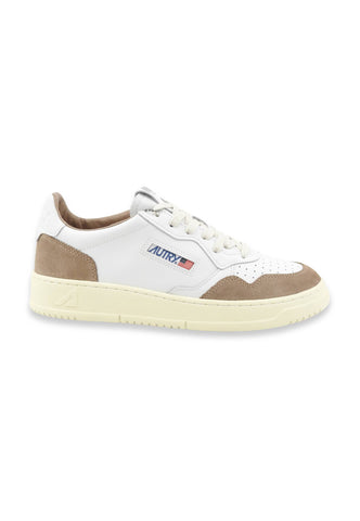 AUTRY Sneakers Uomo Bianco Marrone AULMFT02-PE26