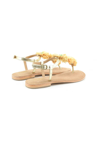 CB FUSION Sandali Infradito Donna Oro Beige CBF.R226006-PE26-NAT