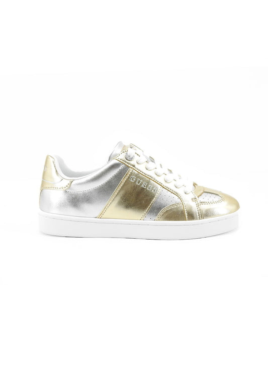 GUESS Sneakers Donna Oro Argento FLJR12LEL12-PE26-GOLD