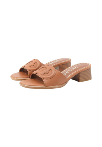 GUESS Ciabatte Tacco Donna Marrone FLJCNNLEA03-PE26-BROWN