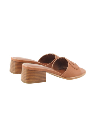 GUESS Ciabatte Tacco Donna Marrone FLJCNNLEA03-PE26-BROWN