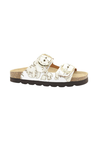 ALVIERO MARTINI Ciabatte Donna Bianco Beige 14229752-PE26-0900