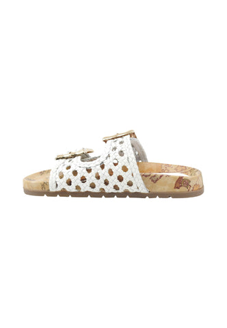ALVIERO MARTINI Ciabatte Donna Bianco Beige 14219662-PE26-0900