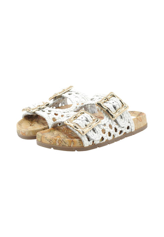 ALVIERO MARTINI Ciabatte Donna Bianco Beige 14219662-PE26-0900