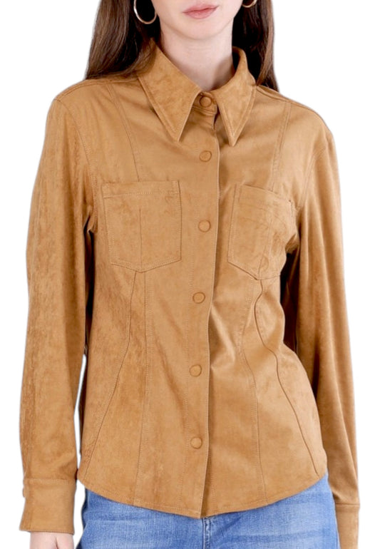 CAFE NOIR Camicia Donna Marrone C7JC0221-PE26-M017