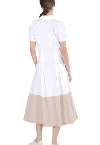 CAFE NOIR Abito Donna Bianco Beige C7JA0275-PE26-W076