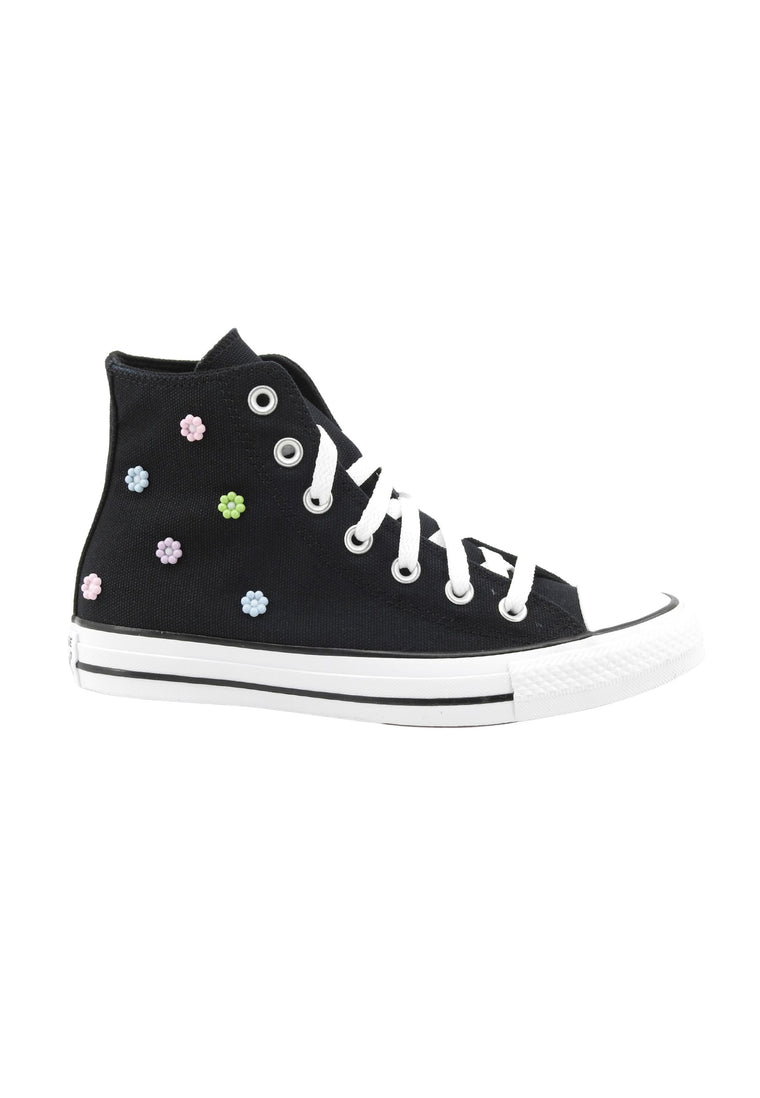 CONVERSE Sneakers Donna Nero Fiori A17600C-PE26