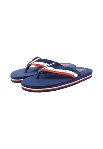 U.S. POLO ASSN. Ciabatte Infradito Uomo Blu Bianco Rosso HANK002B-PE26-BLU005