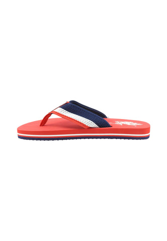 U.S. POLO ASSN. Ciabatte Infradito Uomo Rosso Blu Bianco HANK002B-PE26-RED007