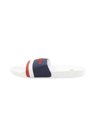 U.S. POLO ASSN. Ciabatte Uomo Bianco Blu Rosso SKYE004A-PE26-WHI-DBL05