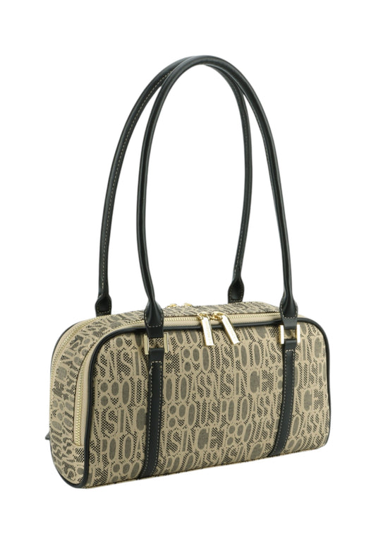 U.S. POLO ASSN. Borsa A Spalla Donna Beige Nero BEUJG9131WZC000-PE26