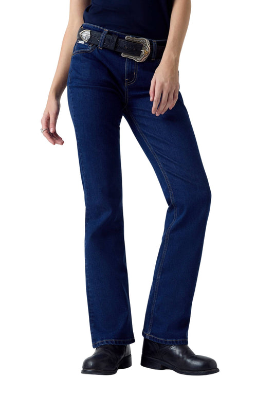 GUESS Jeans A Zampa Donna Blu Denim W6RA1SD632B-PE26-GVIV